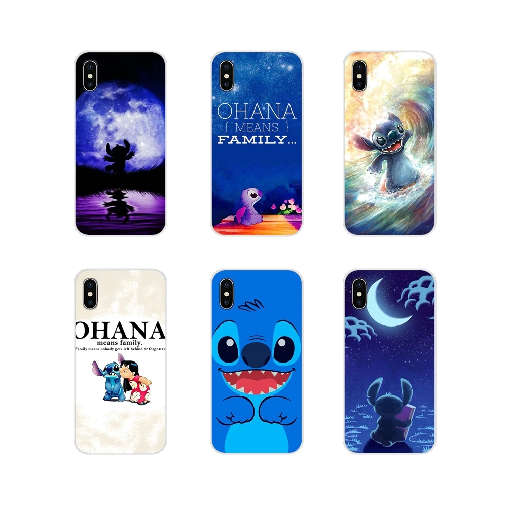 

For Motorola Moto X4 E4 E5 G5 G5S G6 Z Z2 Z3 G3 G2 C Play Plus Accessories Phone Cases Covers Lilo and stitch Ohana