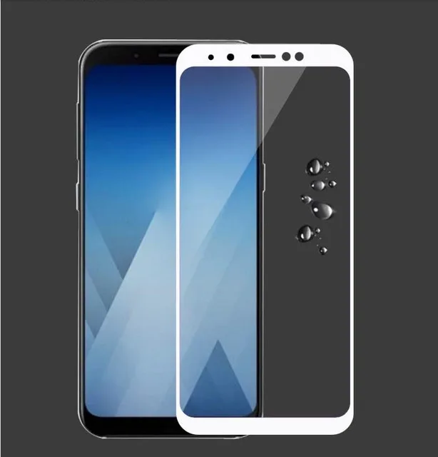 best phone screen protector Full Cover Tempered Glass For Samsung Galaxy A6 2018 SM-A600F A600F Screen Protector protective film For A6 Plus 2018 glass t mobile screen protector