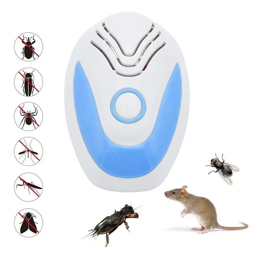 

NEW Electric Ultrasonic Repeller Multifunctional Environmental Protection Insect Mosquito Repellent Device For Home Kitchen