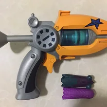 22 см синий оранжевый синий поколение 1 Slugterra пистолет игрушка с 3 пулями 1 Slug-terra кукла мальчик пистолет d12