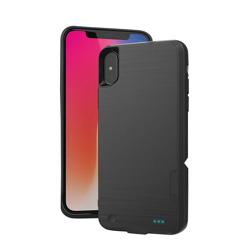Protable Power Bank for iPhone x Battery Case 4000mah Smart Charging Chip Support Wireless Charger iPhonex | Мобильные телефоны и