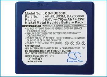 

Cameron Sino 700mAh Battery BA203060 for HBC BA222060, FUB 3A, FUB3A, Radiomatic BA203060, BA222060, Fub03A, Micron 4, Micron 5