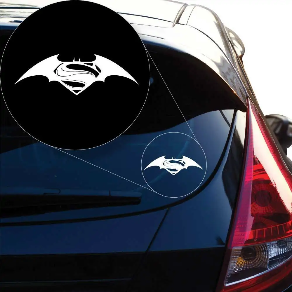 

Batman Vs Superman-Aufkleber-Aufkleber für Autofenster, Laptop und mehr