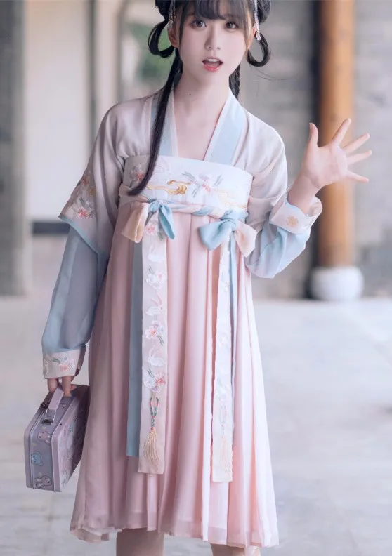 Фиолетовое Женское платье императрицы древней династии Тан, традиционная одежда ханьфу для косплея, женский китайский древний костюм - Цвет: color3
