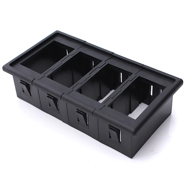 

4x Auto Boat Rocker Switch Clip Panel Patrol Holder Housing ARB Carling Type 4X4