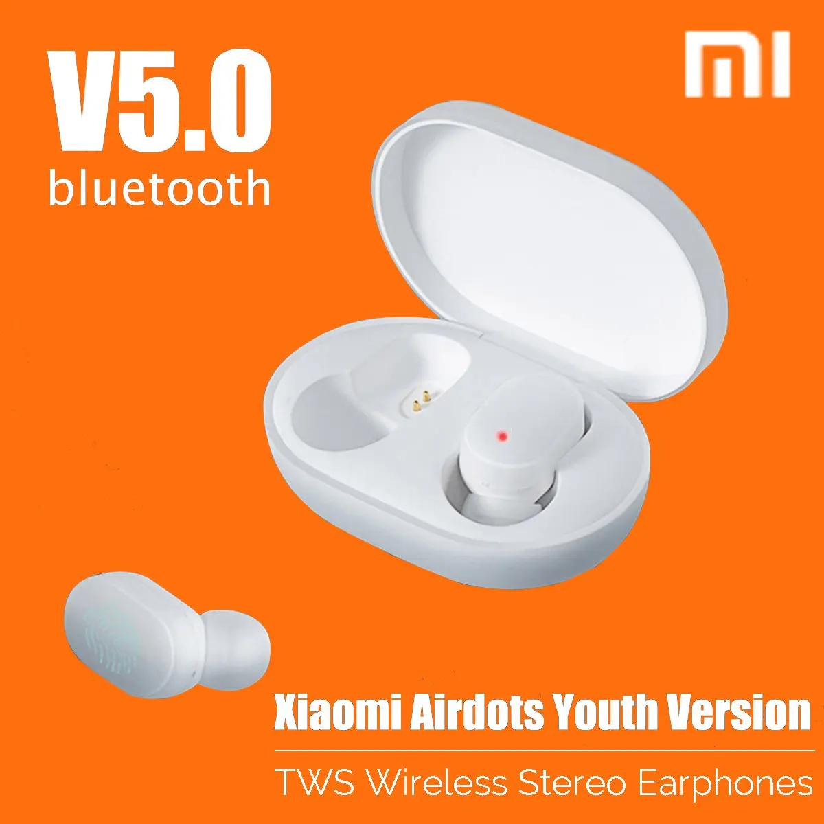 

Xiaomi mi AirDots Youth Version Redmi Airdots TWS bluetooth Earphones Wireless In-ear Earbuds Earphone Headset Earbuds AI Voice