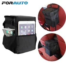 FORAUTO креативная складная коробка для хранения большая компактность многофункциональная автомобильная мусорная корзина Водонепроницаемая Автомобильная Задняя сумка для хранения