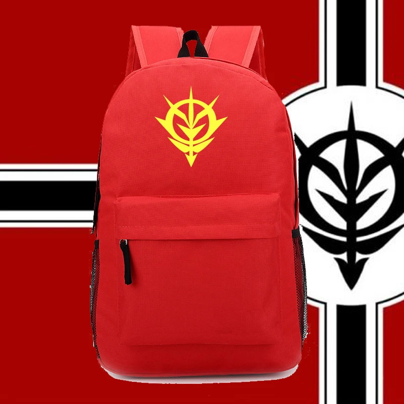 black anime backpack