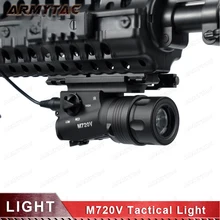 Тактический M720V светодиодный фонарик CREE R5 400 люмен Страйкбольное ружье стробоскопический фонарик Выход версия фонарь для ружья с M93 для военных учений
