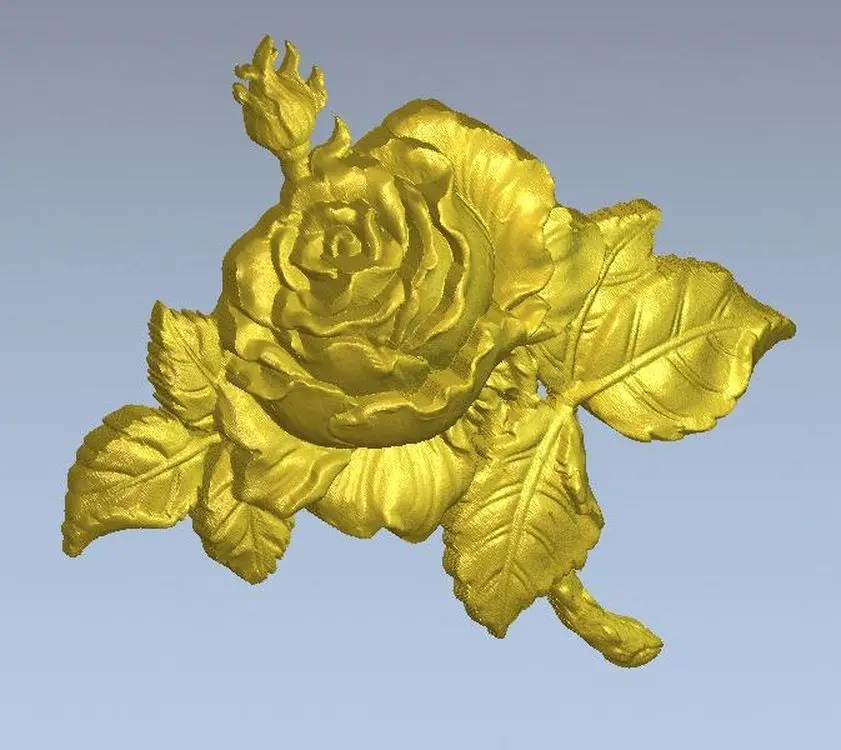 

3d model relief for cnc in STL file format Flower_13