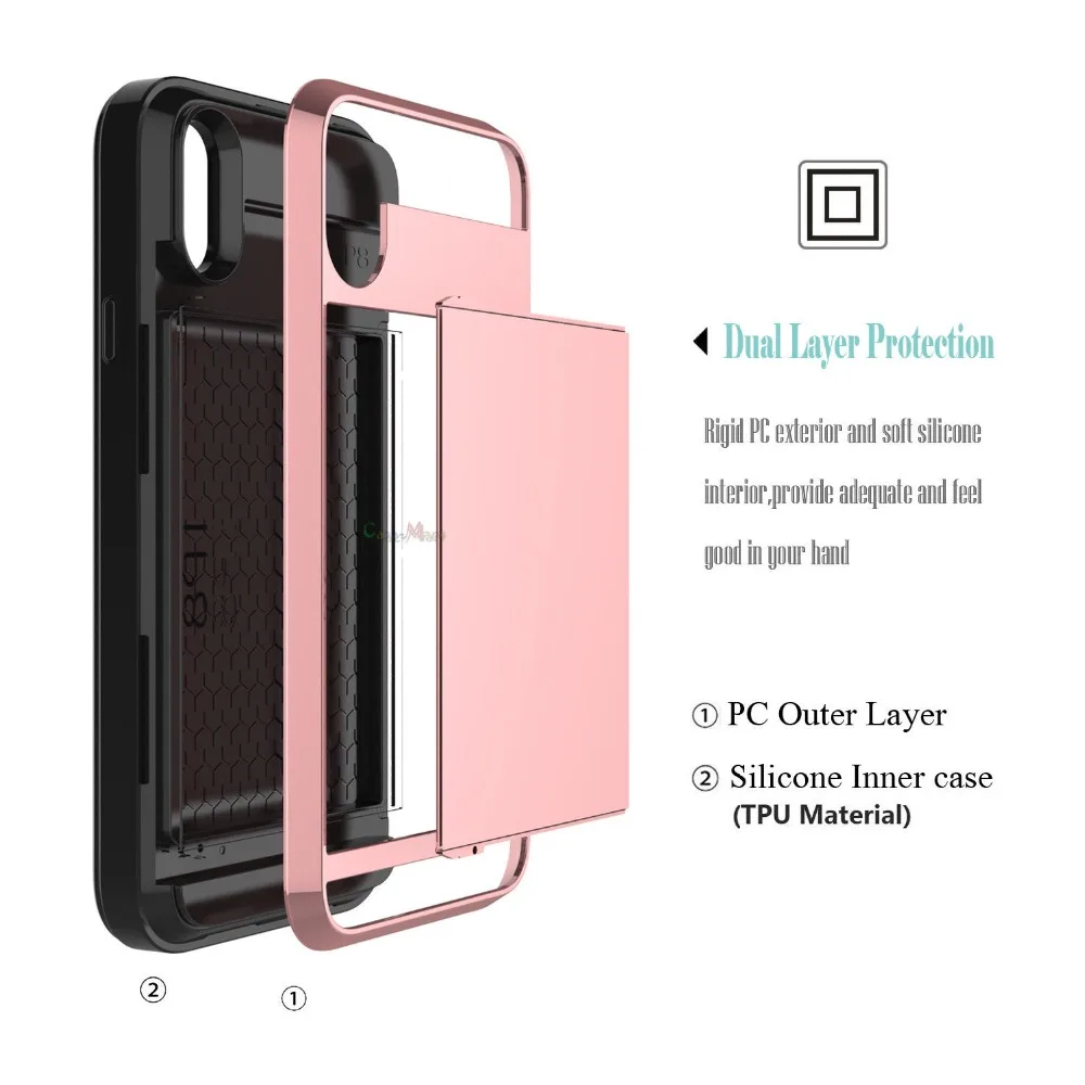  FITO Compatible con iPhone 11 Pro Max, funda de doble capa a  prueba de golpes resistente con protector de pantalla para iPhone 11 Pro  Max y iPhone Xs Max de 6.5