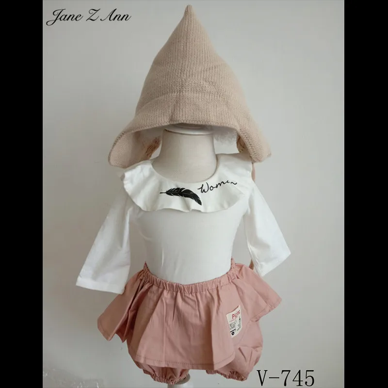 Джейн Z Ann Детская фотография одежда для детей 6 месяцев 1 год студия стрельба наряды шляпа+ одежда - Цвет: V-745 1 year