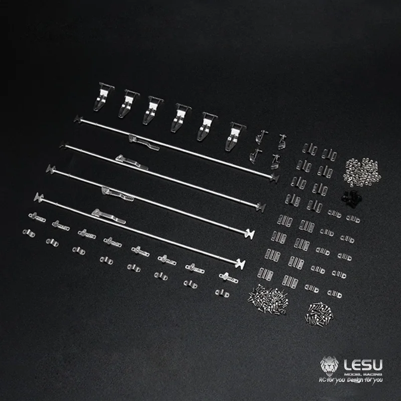 1/14 грузовик LESU задняя дверь пряжка замок Пряжка шарнир An 0005 B перетащите голову 1850