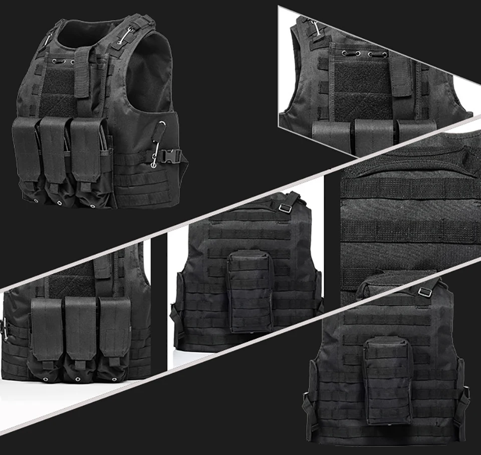 Страйкбол военный тактический жилет Molle боевой штурмовой плиты Перевозчик тактический жилет 10 цветов Cs верхняя одежда охотничий жилет
