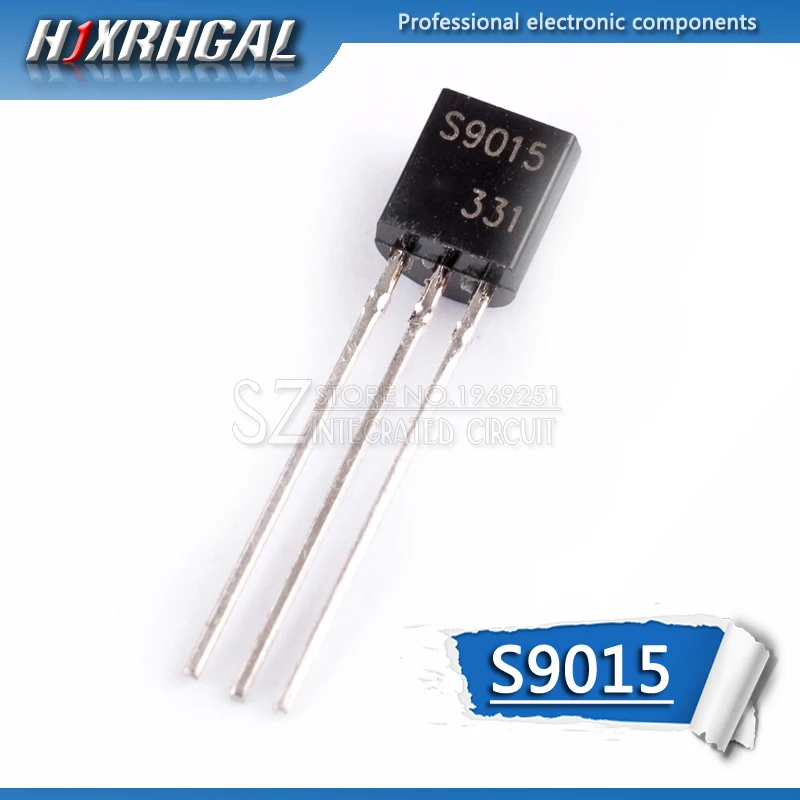 100pcs S9015 TO 92 9015 transistor TO92 triodein Integrated Circuits