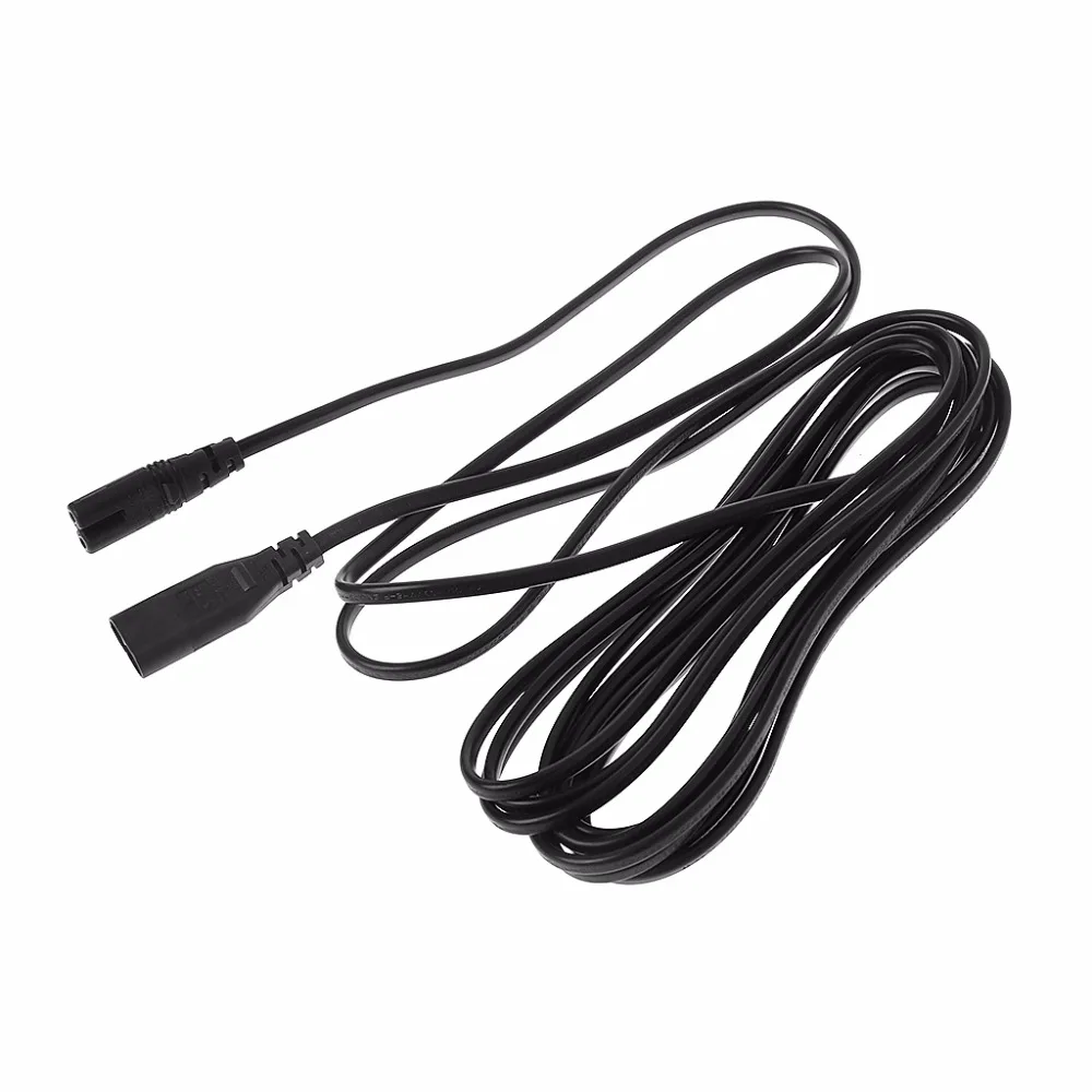 

IEC 320 2-Pin C7 Female To C8 Male Figure 8 Power Adapter Extension Cable 5M