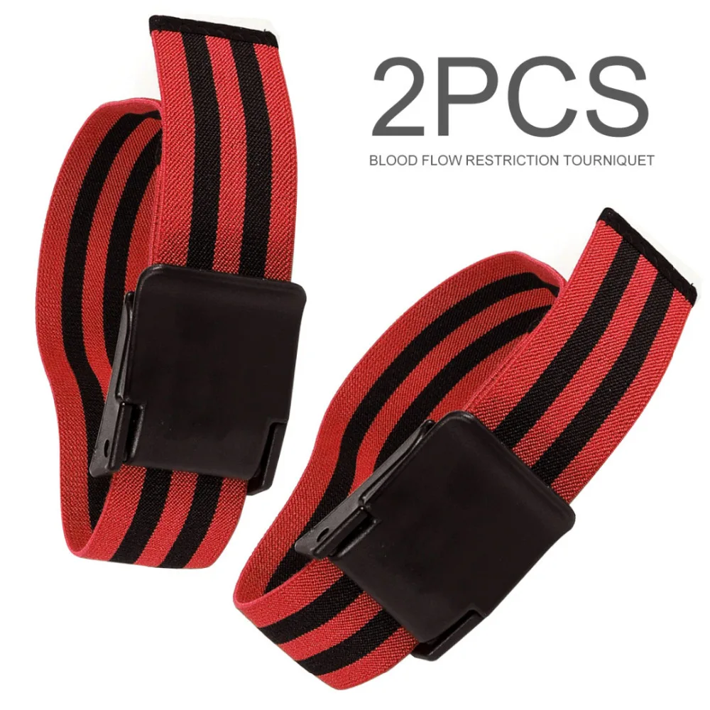 1 Pair Red Occlusion Bands Fitness Gym BFR Bands Blood Flow Restriction Occlusion BFR Tourniquet Training Biceps Bands 1 Pair Red Occlusion Bands Fitness Gym BFR Bands Blood Flow Restriction Occlusion BFR Tourniquet Training Biceps Bands