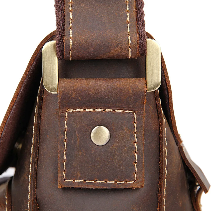 Woosir Vintage Shoulder Bag Designer Mens