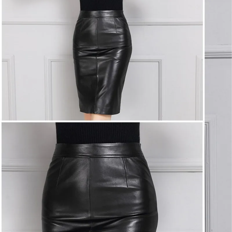 Модные женские юбки, Женская Сексуальная Панк уличная Стильная черная облегающая юбка, Женская Весенняя летняя юбка из искусственной кожи