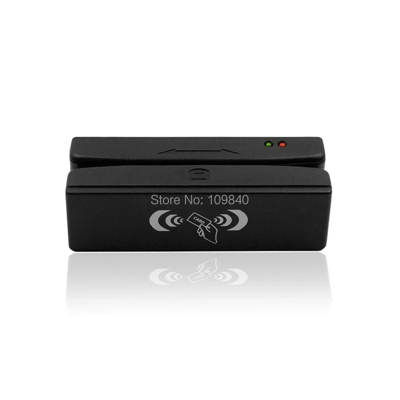 Магнитный считыватель полос + 13 56 МГц бесконтактный карт RFID 2 в 1|rfid card reader|rfid reader