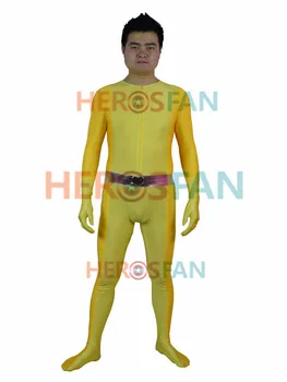 

Totally Spies Alex Yellow Spandex Superhero zentai suit stage performance cosplay costume