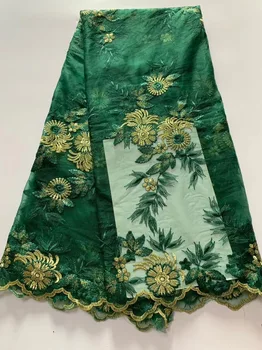 

Nigerian Lace Fabrics for Wedding 2019 African French Lace Fabric High Quality 3D Flowers Embroidered Handwork Lace Applique