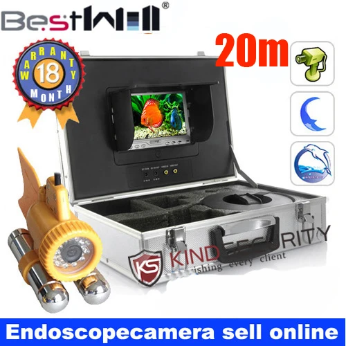 Portable 50m underwater fishing camera,Live Real Time Remote Underwater