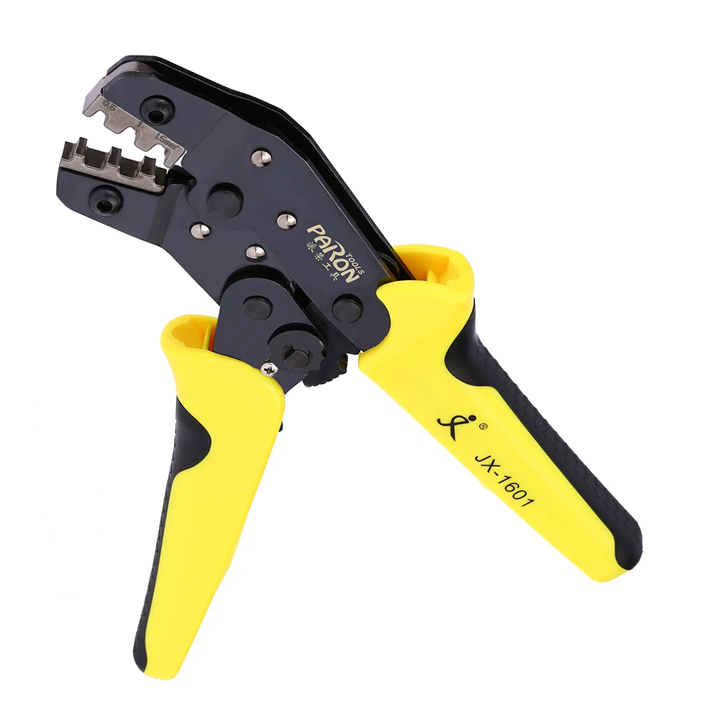 

PARON Professional Wire Crimpers Engineering Ratchet Terminal Crimping Pliers JX-48B 26-16AWG Crimper Crimping Press Pliers