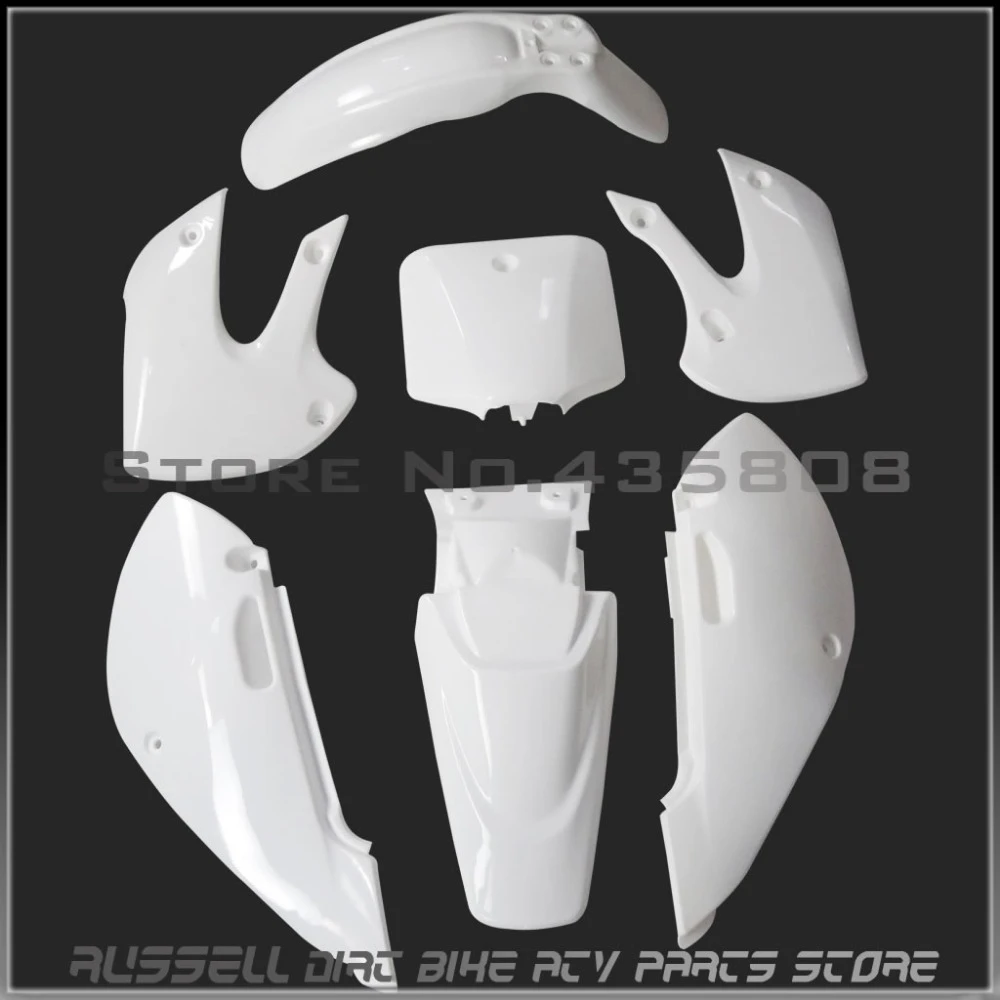 KLX110 plastic Fenders covers KITS for Kawasaki KLX 110 KX65 Suzuki DRZ