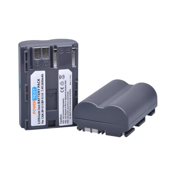 

BP-511 BP-511A 2650mAh Camera Battery BP511 BP 511 For Canon EOS 40D 300D 5D 20D 30D 50D 10D D60 G6 BP 511A