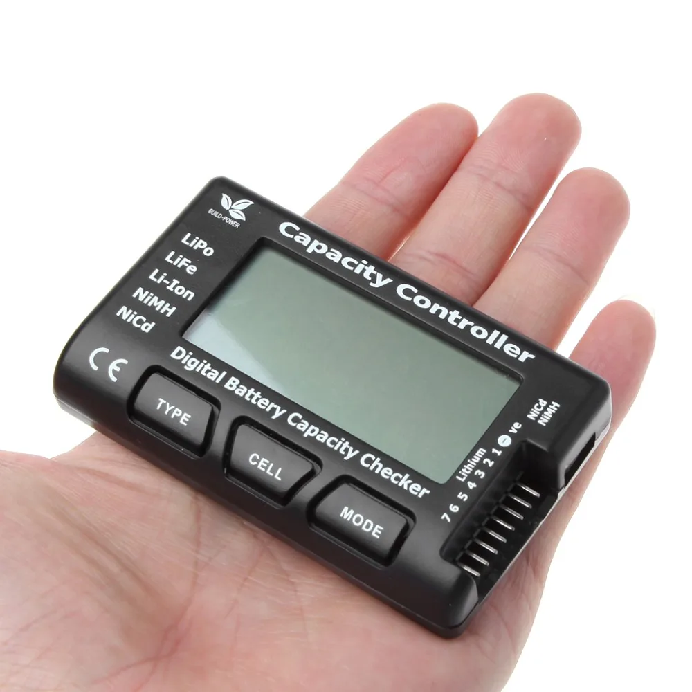 Digital Battery Capacity Checker RC CellMeter 7 For LiPo