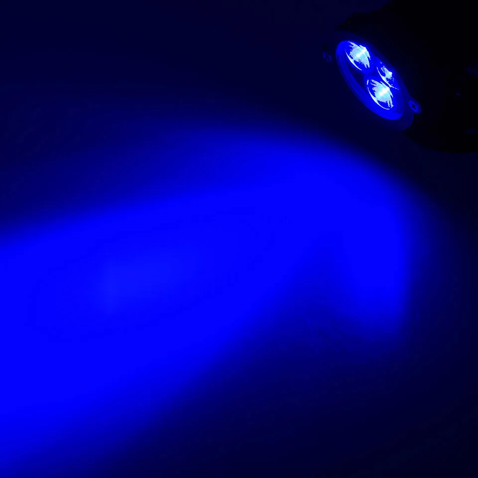 LemonBest 9 Вт светодиодный садовые фонари Уличные Водонепроницаемый IP65 пейзаж светодиодный свет 12 V 110 V 220 V Светодиодные пятно лампы наружного освещения со стержнем - Испускаемый цвет: Синий