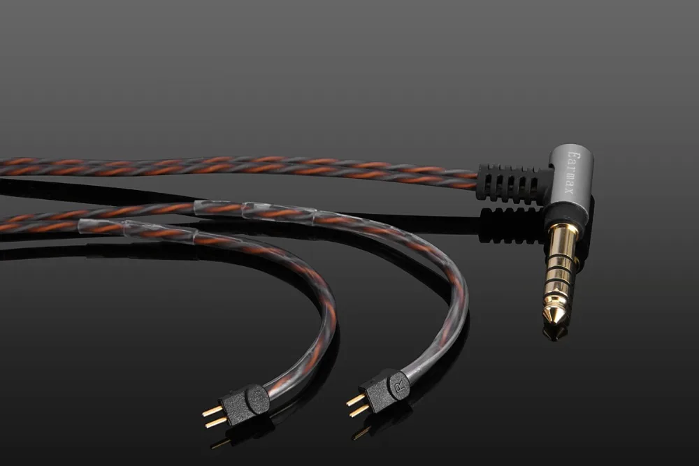 0,78 мм 2pin CIEM обновления заменить BALANCED silver OCC аудио кабель для гориллы уши/благородный аудио наушники-вкладыши
