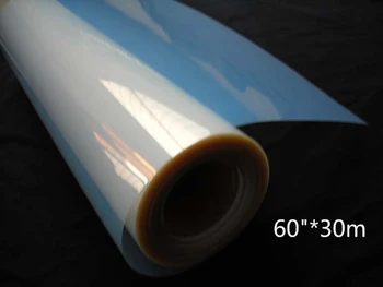

60"*30m Waterproof Inkjet Films for Positive Screen Printing, Milky Clear Film for Textile Printing