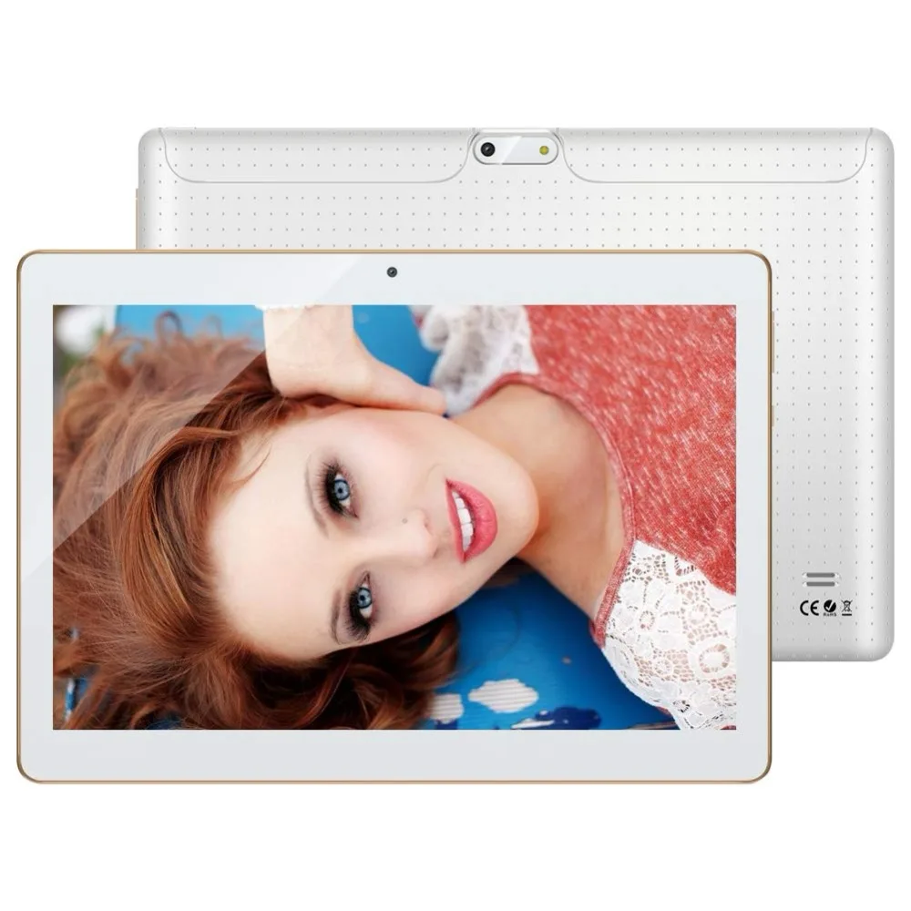 10.1 Inch 3G Tablet Android 6.0 Quad Core, 32GB ROM 2GB RAM Unlocked Phone Call Phablet PC with Dual Sim Card Slots, GPS, WIFI, Bluetooth, Camera-Qimaoo 10.1 K4 Tablet Pad (7)