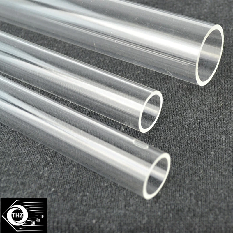 Diameter 8/12/15/25mm Polycarbonate Pipe Pc Round Tube Clear