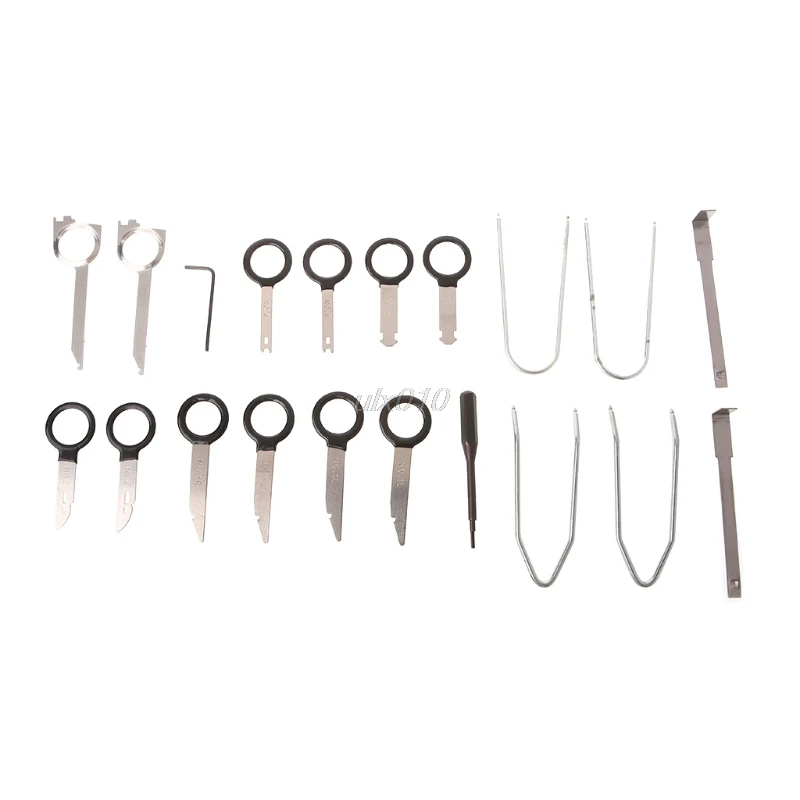 20Pcs Car Radio Audio Stereo CD Player Removal Tools Key Set Professional Repair Drop shipin