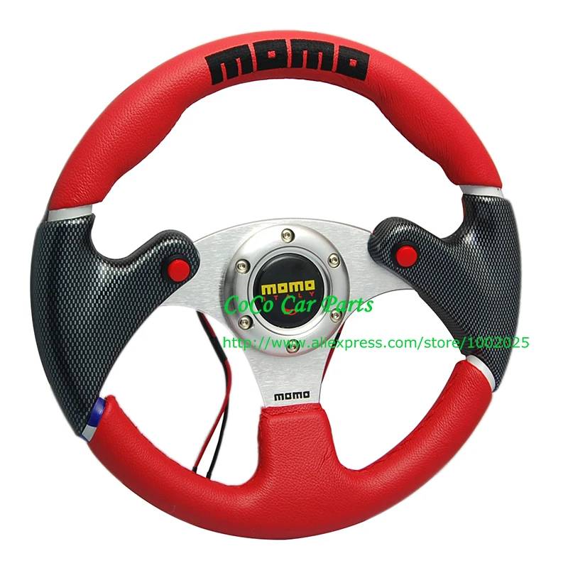320mm Universal PVC Car Steering Wheel LYJ Racing Steering Wheelin