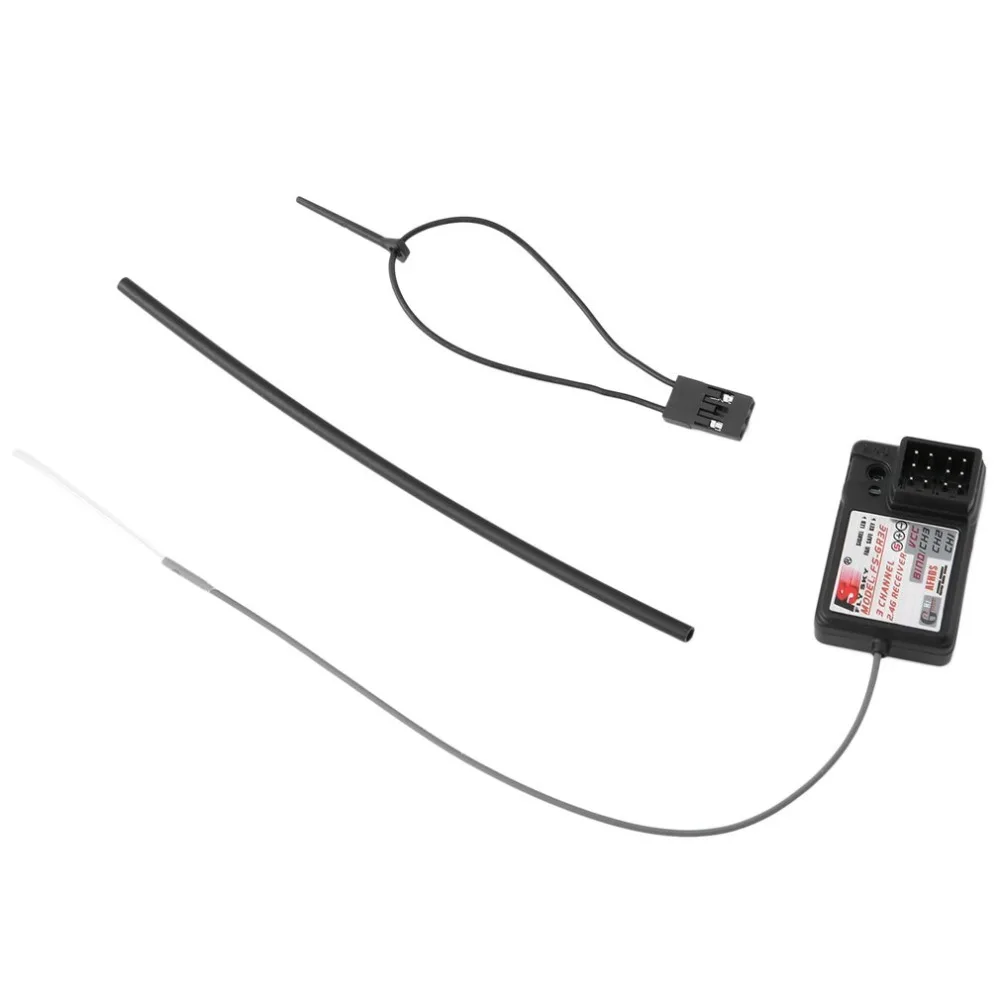 

The Standard FS-GR3E 2.4Ghz 3-Channel Receiver For Rc Car Auto Boat Supplies Included Out Of Control Protect High Efficiency