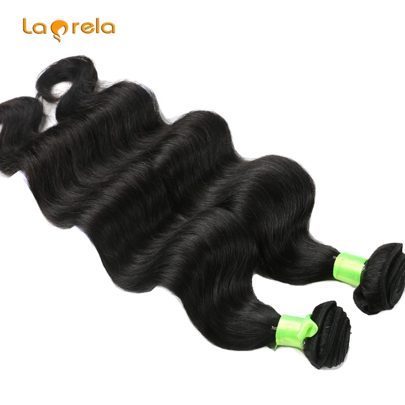 

6A Grade Unprocessed Brazilian Body Wave Virgin Hair Extensions Laprela Hair Products Brazilian 2 Bundles Hair Body Wave