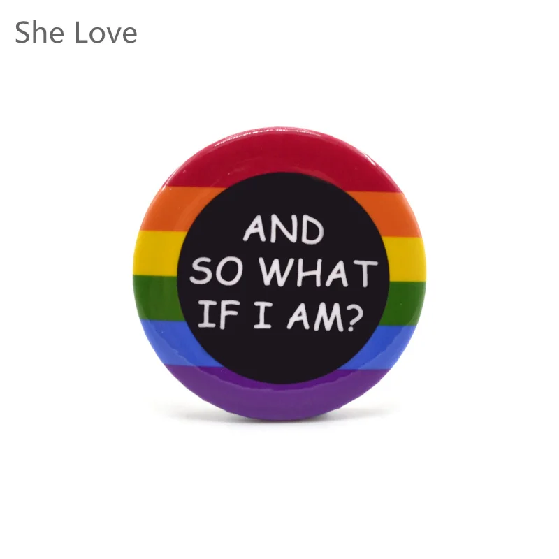 Значок на пуговицах Chzimade Pride Rainbow значок с радужным флагом для геев и лесбиянок|pin