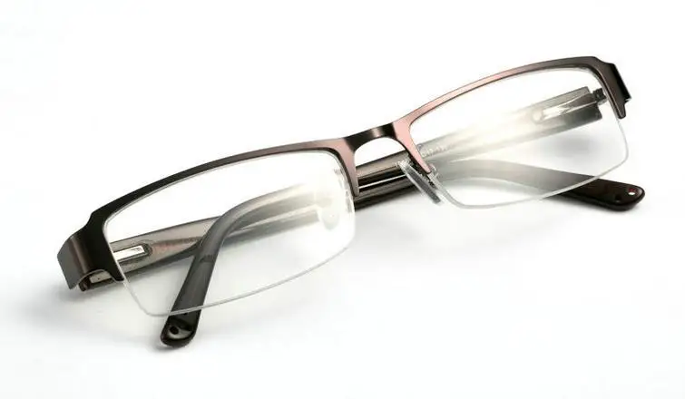 Eyesilove розничная 1 шт. полуободковая оптическая оправа с пружинным шарниром мужские и женские очки для очков по рецепту много цветов
