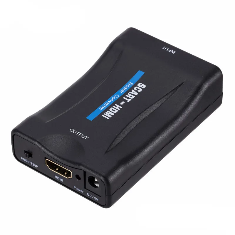  1080 P SCART al Convertitore di HDMI Video Audio Adattatore di Alto Livello AV Adattatore di Segnal