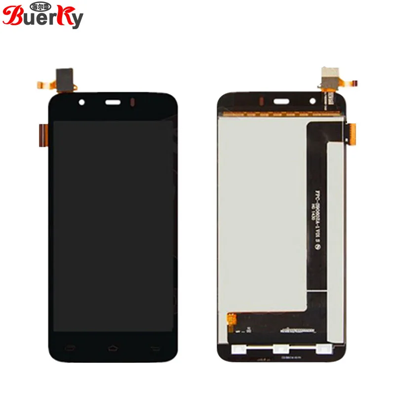 BKparts 1 шт. ЖК-дисплей для Fly IQ4414 EVO Tech 3 Полный сенсорный экран дигитайзер стекло