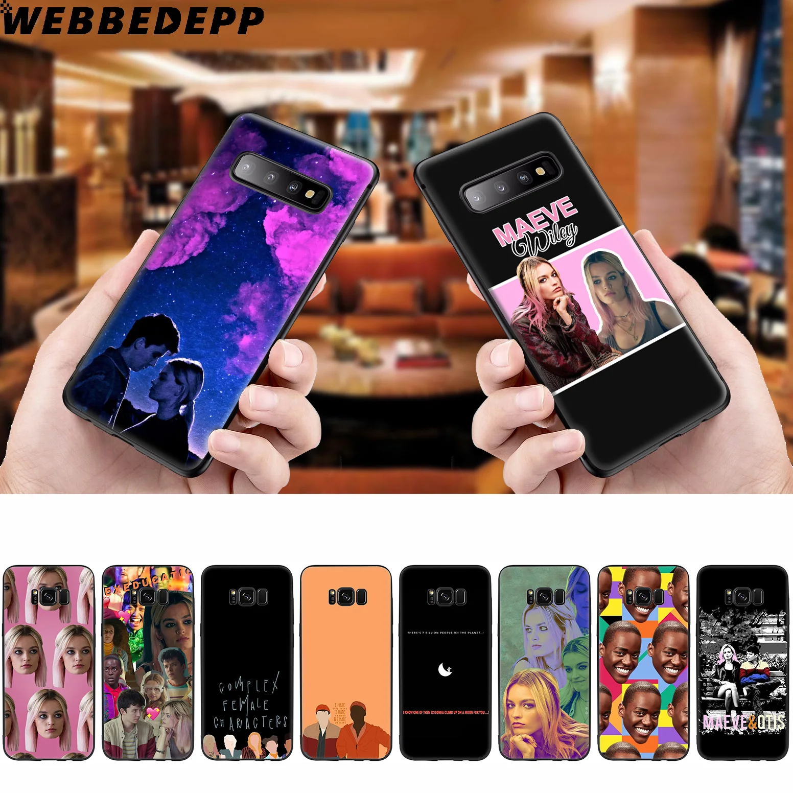 WEBBEDEPP Sex Education Tv Shows Soft Case for Samsung Galaxy S10 S10e S9 S8 Plus S7 S6 Edge &amp J6 2018 Note 10 9 8 |