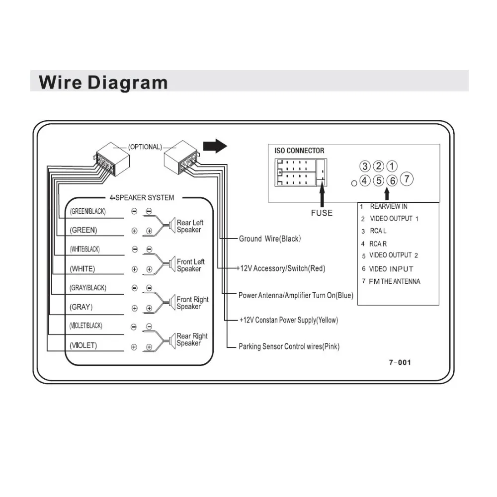 Sale YUANMINGSHI 2 Din Car Radio Player 7