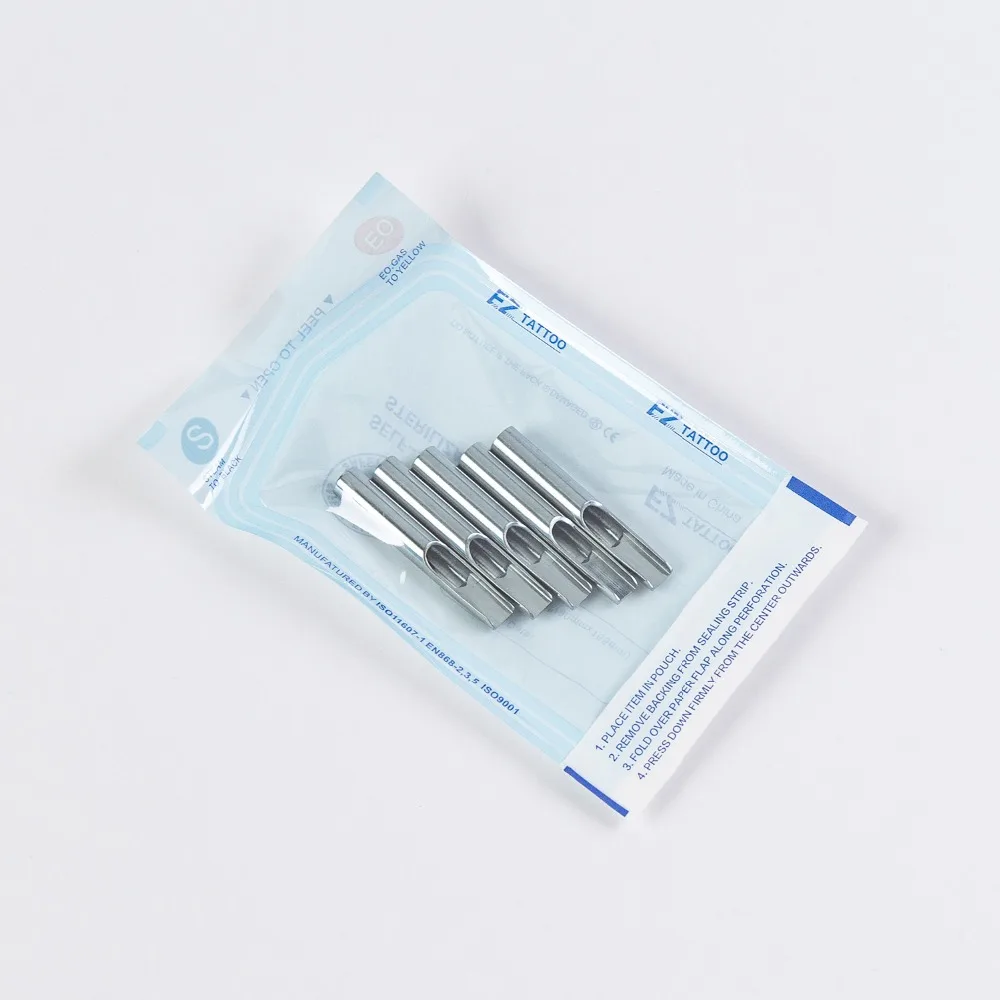 Медицинский класс EZ Самоуплотняющиеся стерилизационные мешочки для тату пирсинга стоматологическое оборудование 200 штук