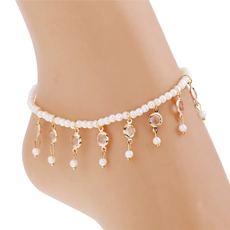 New Charm Cheap Anklets for Women Jewelry Trendy Foot Jewelry Imitation