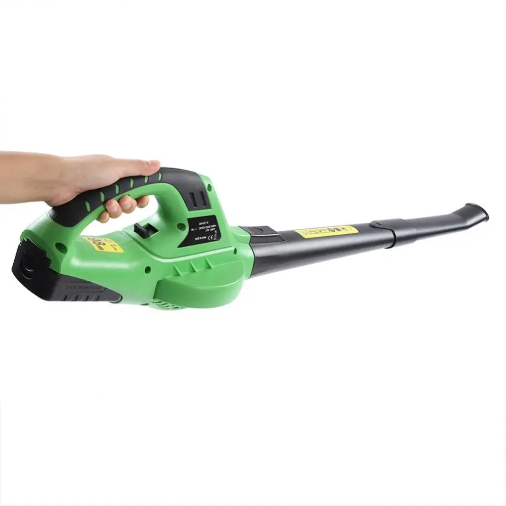 

18V Li-ion Cordless Blower Leaf Blower Rechargeable Battery Machinery Tools Factory 110-230V EU/US Plug Garden Power Tools
