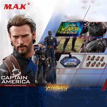 

Full set figure model Hot Toys MMS480 Avengers Infinity War 1/6 scale Captain America Collectible Figure